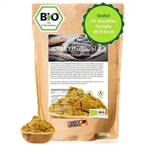 Hanfprotein Hanfoo BIO Hanfmehl aus Deutschland 1kg