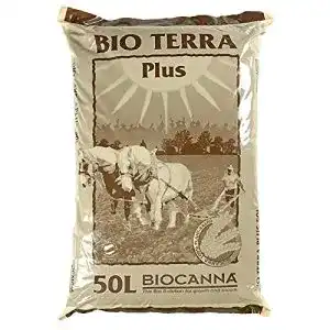 Bio-Erde CANNA Bio Terra Plus 50 L, Braun