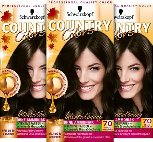 Haartönung (braun) Country Colors SCHWARZKOPF Intensiv