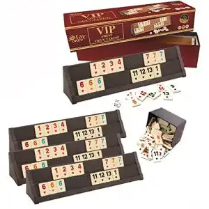Rummy BEKAN Okey Takimi Cafe Holz Ahsap Set Melamin Steine