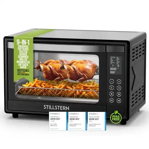 Minibackofen Stillstern mit Umluft (45L) Deutsche Version