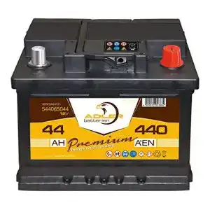 Autobatterie 44Ah Adler Batterie Starterbatterie PKW