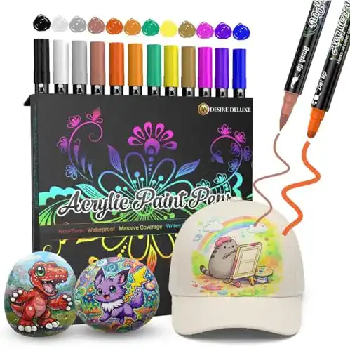 Porzellanstifte Desire Deluxe Acrylfarbenstifte ungiftig Wasserbasis
