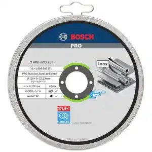 Trennscheibe 125 Metall Bosch Accessories, 10 Stück, Ø 125 mm