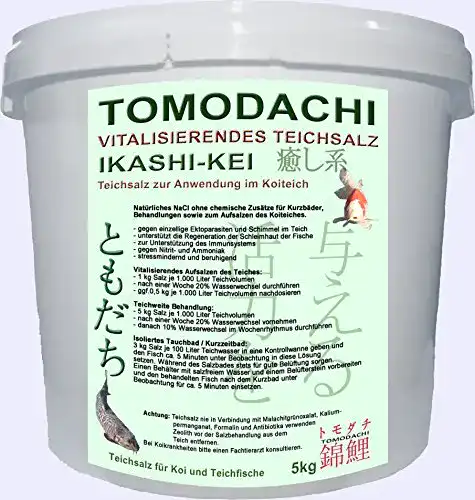Teichsalz Tomodachi Ikashi-Kei für Koi 5kg Eimer Tomodachi