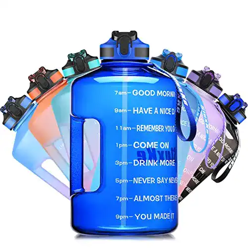 Trinkflasche 2 Liter SluxKe Trinkflasche Sport – 2.2 L / 3.78 L