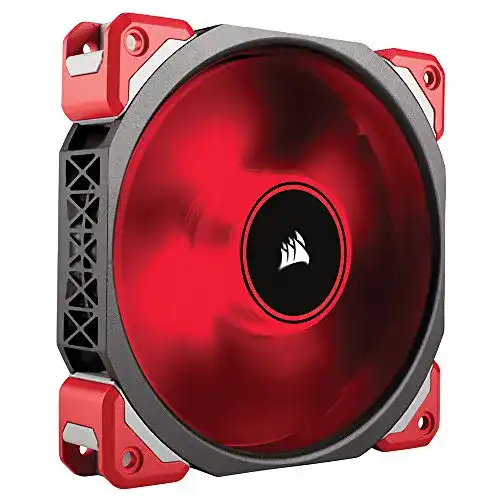 120mm-Lüfter Corsair ML120 Pro LED PC-Gehäuselüfter, Rot LED