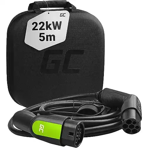 Ladekabel-Typ-2-22KW Green Cell GC Typ 2 Ladekabel