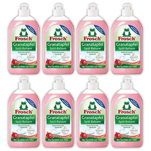 Spülmittel Frosch Granatapfel Spül-Balsam, 8er Pack (8 x 500 ml)