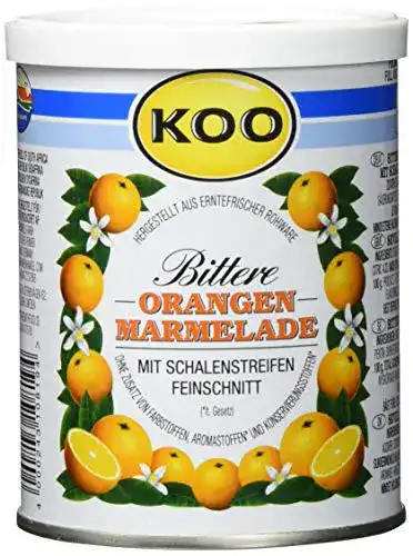 Orangenmarmelade Koo Marmelade, 4er Pack (4 x 450 g)