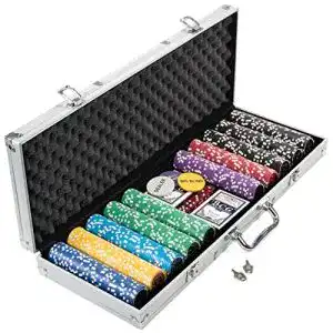 Pokerkoffer SONLEX mit 300 500 1000 Laser Pokerchips