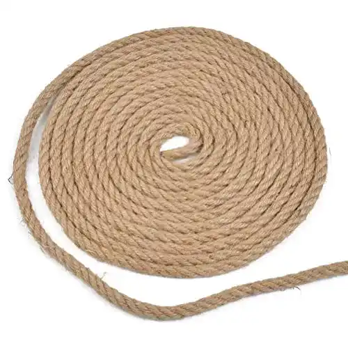 Hanfseil YOTINO Tauwerk Seile Naturhanf 10 mm x 10 m