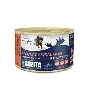 Bozita-Hundefutter Bozita Dog Paté Lachs 20x 200g nass