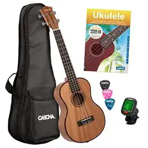 Tenor-Ukulele CASCHA Tenor Ukulele Set Kinder Erwachsene