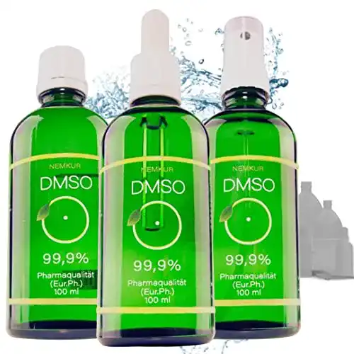 DMSO-Spray Nemkur DMSO 99,9% 100 ml Set, Pharma Qualität