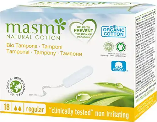 Bio-Tampon MASMI NATURAL COTTON Bio Tampons (18 Stück)