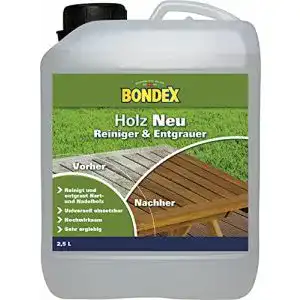 Holz-Entgrauer Bondex Holz Neu Farblos 2,50 l – 329867