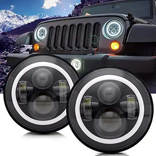 Die beste 7-Zoll-LED-Scheinwerfer SUPAREE 7 Zoll runde 80W LED Scheinwerfer 2026 Test Bestseller 7-Zoll-LED-Scheinwerfer SUPAREE 7 Zoll runde 80W LED Scheinwerfer