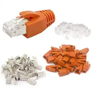 RJ45-Stecker VCE (1. Gen.)10 Sets Crimpstecker CAT7, CAT6A