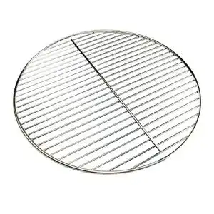 Edelstahl-Grillrost Grillclub Ø 44,5 cm, Stab zu Stab nur 10 mm