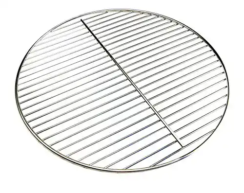 Edelstahl-Grillrost Grillclub Ø 44,5 cm, Stab zu Stab nur 10 mm