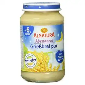 Grießbrei Baby Alnatura Demeter Bio Grießbrei, 6er Pack