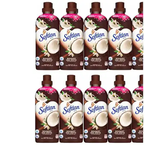Die beste Weichspüler Softlan 11tlg. Set: 10x650 ml /Bouquet der Düfte 2026 Test Bestseller Weichspüler Softlan 11tlg. Set: 10×650 ml /Bouquet der Düfte