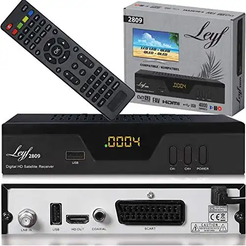 SAT-Receiver hd-line Leyf 2809 Digital Satellite Receiver