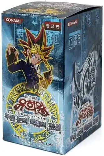 Yugioh-Booster KONAMI Yugioh Cards “Blue Eyes White Drache”