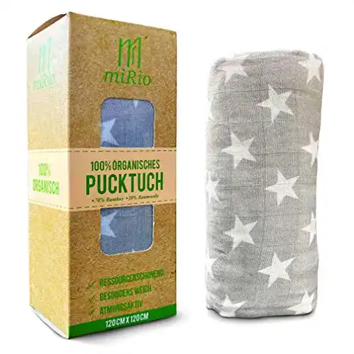 Pucktuch miRio, 100% organisches aus Bambus & Baumwolle