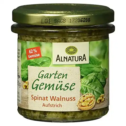 Bio-Brotaufstrich Alnatura Bio Brotaufstrich Gartengemüse, 6er