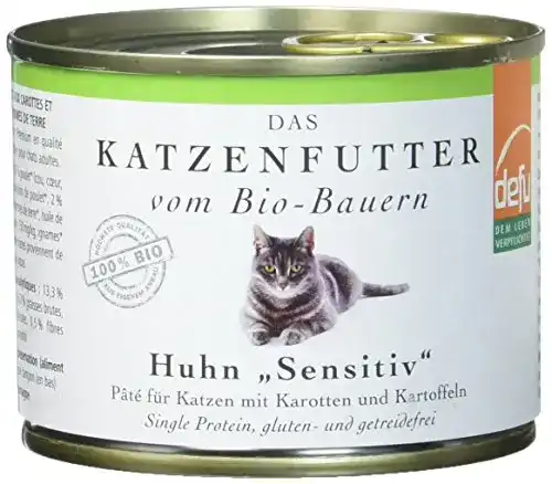 Die beste Defu-Katzenfutter defu Katze Huhn Sensitive Pâté 2026 Test Bestseller Defu-Katzenfutter defu Katze Huhn Sensitive Pâté