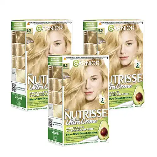 Haarfärbemittel blond Garnier Nutrisse Creme Coloration 93