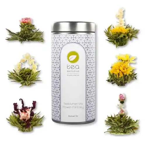 Teeblumen tea exclusive Mix “Flower Fantasy”, 6 verschiedene