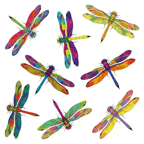 Vogelschutz-Aufkleber Stickers4 Libellen-Fensteraufkleber