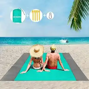 Strandmatte LIN KANG Picknickdecke 200 x 210 cm Stranddecke