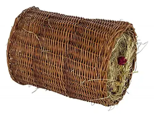 Kaninchen-Spielzeug Kerbl 81779 Weidentunnel Ø23cm, mit Heu