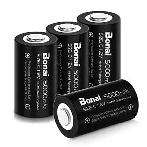 Akkus für Solarleuchten BONAI C Akku 5000mAh Baby C