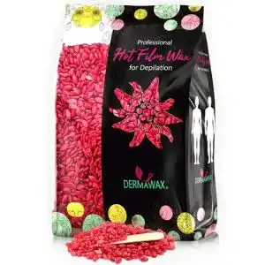 Wachsperlen DERMAWAX Rose Film Wachs mit Kokosnußöl