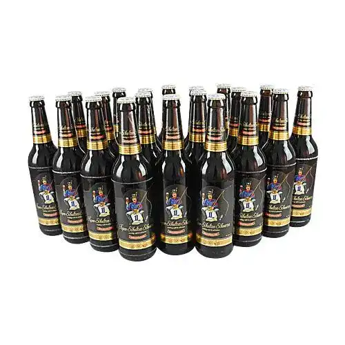 Schwarzbier Landskron Brauerei Görlitz Pupen-Schultzes Schwarzes