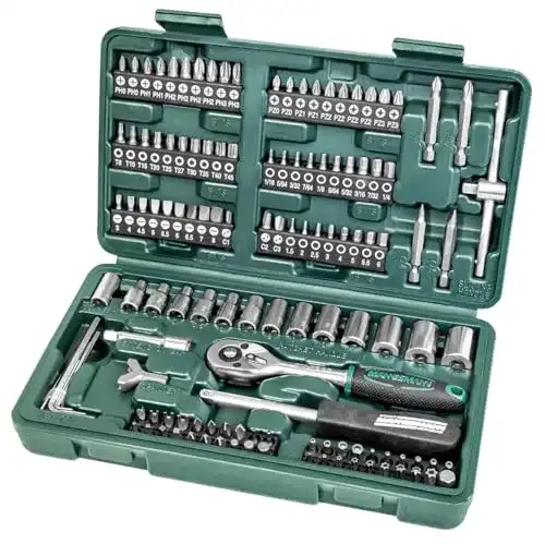 Werkzeugkoffer Brüder Mannesmann Werkzeug M29166 130-tlg