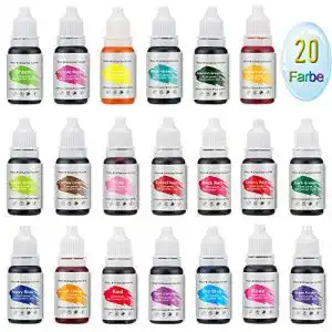 Seifenfarbe Zwanzer Set ,200ml (20er×10ml) Hochkonzentriert