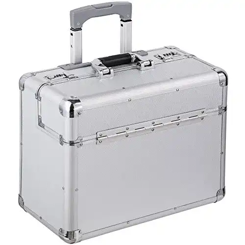 Pilotenkoffer TecTake ® 47x39x25 cm Handgepäck Businesskoffer
