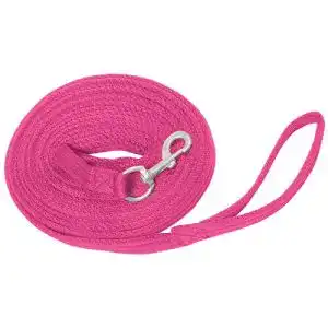 Longe Pferd Waldhausen Longierleine Griffy, pink, pink