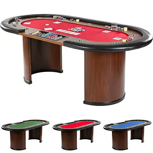 Pokertisch Maxstore „Royal Flush“, 213 x 106 x75 cm, Farbwahl