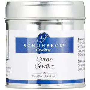 Gyrosgewürz Schuhbecks Gewürze 3 x 45 g