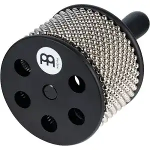 Cabasa Meinl Percussion CA5BK-L Turbo s (Large), schwarz