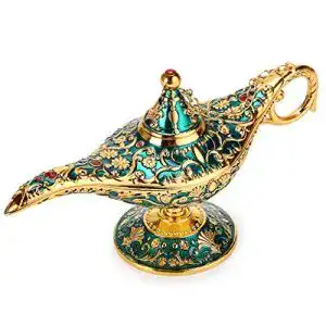 Wunderlampe BTSKY Klassische Luxuslampe im Aladdin-Design