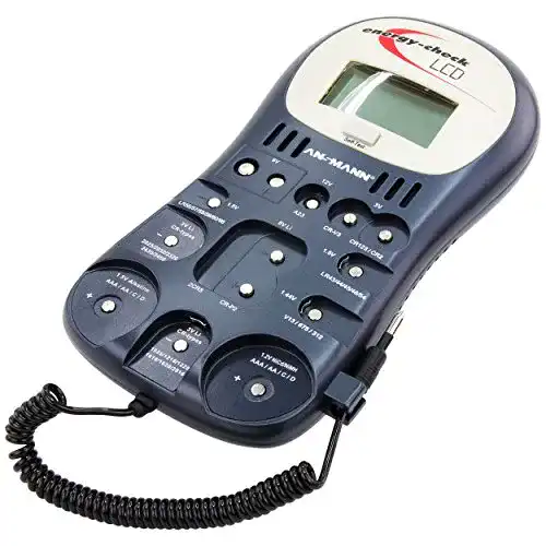Batterietester Ansmann EUR1485 Energy Check LCD, zuverlässig