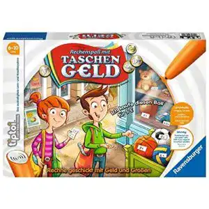 Tiptoi Ravensburger Spiel 00779 Rechenspaß mit Taschengeld